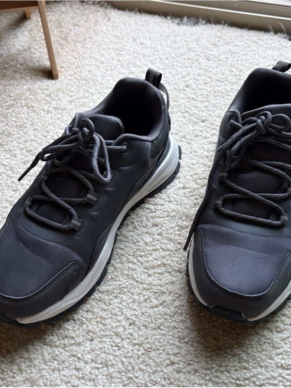 Steve Madden Charcoal Gray Athletic Sneakers